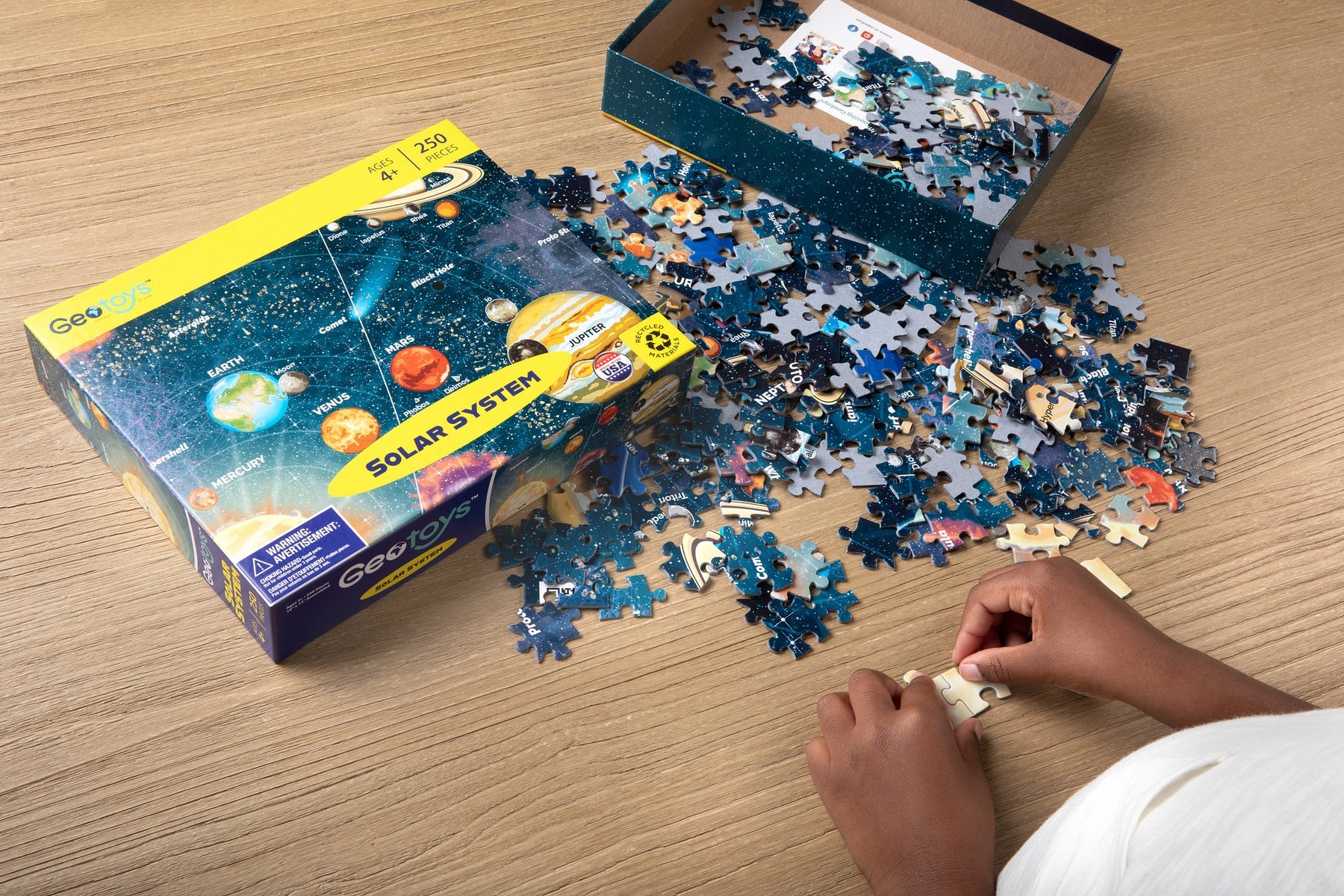 250 Piece Solar System Puzzle | Lowell Observatory – StarrySkiesShop