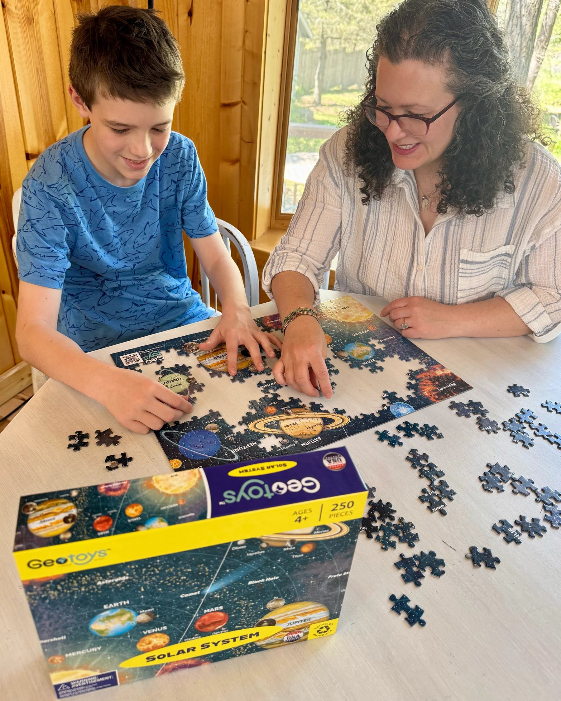 DISC - 250 Piece Solar System Puzzle