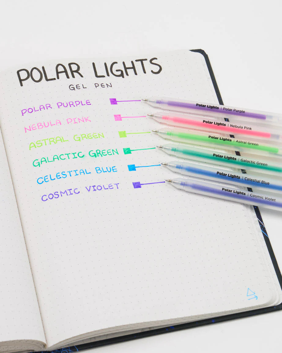 Polar Lights Neon Gel Pens