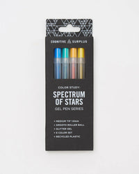 Spectrum of Stars Glitter Gel Pens