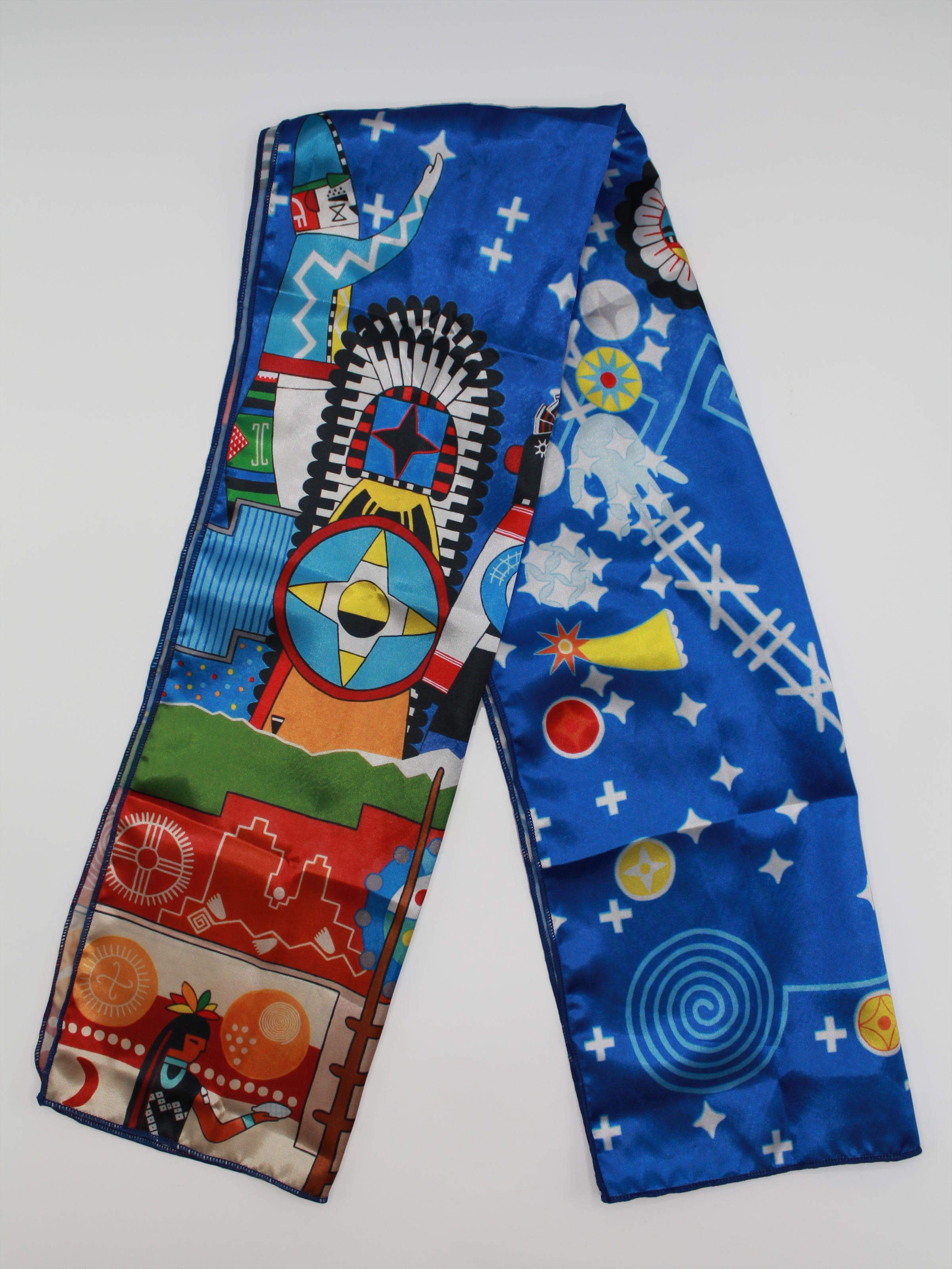 Gerald Dawavendewa Indigenous Astronomy Mural Scarf