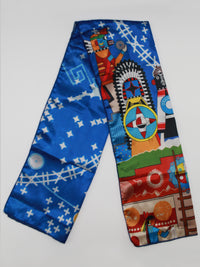 Gerald Dawavendewa Indigenous Astronomy Mural Scarf