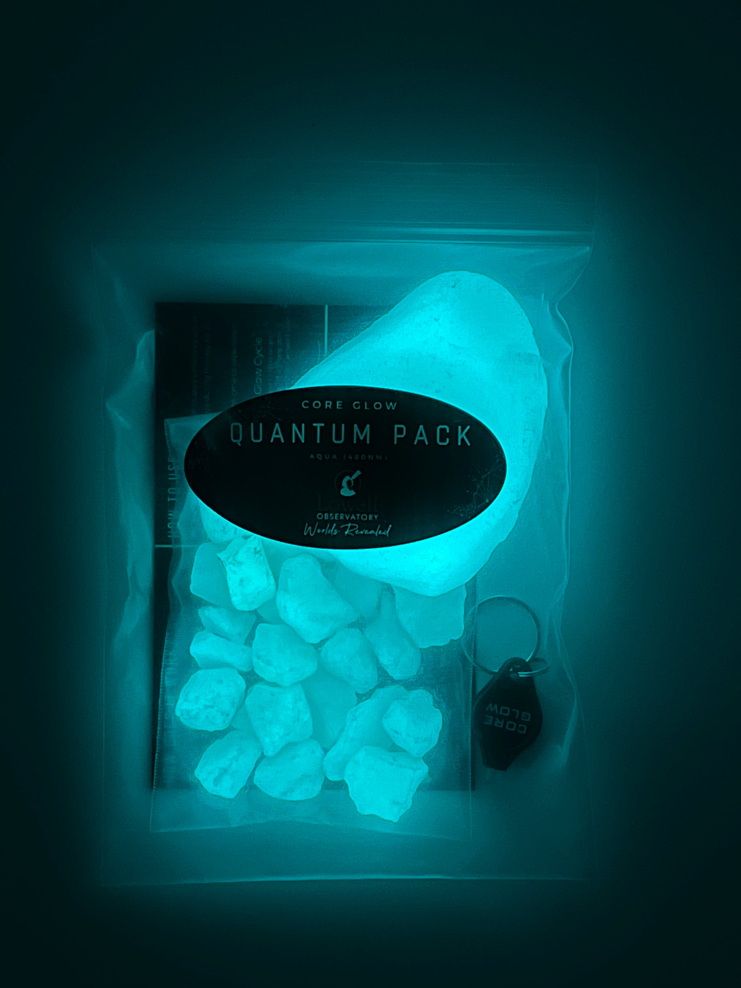 Glow Stone Boulder Pack - Aqua