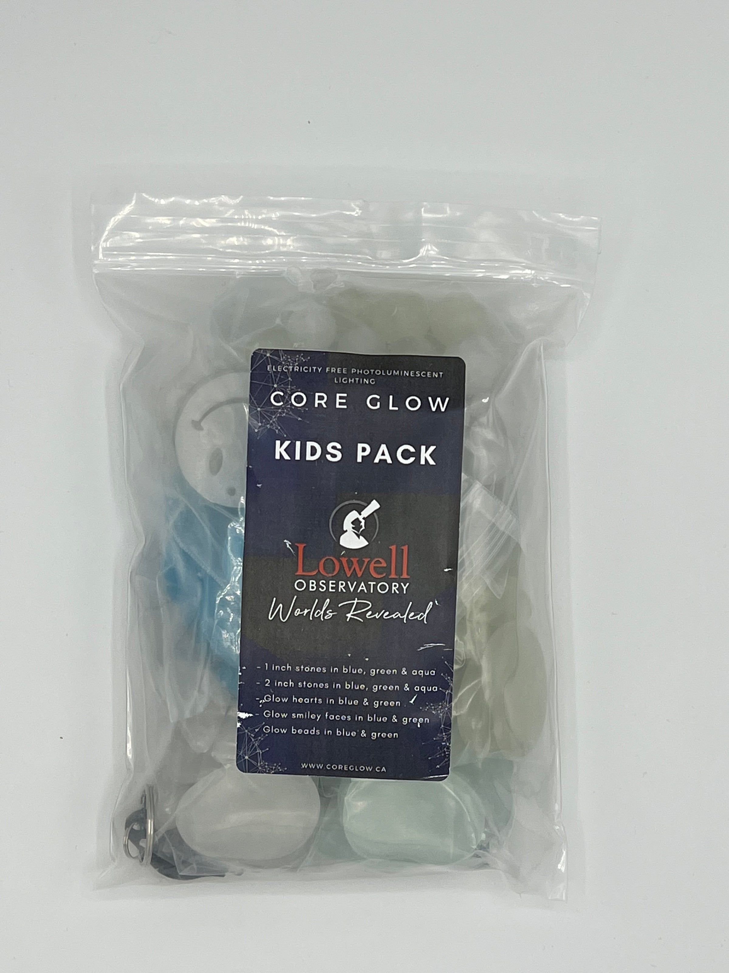 The same product, but not glowing.