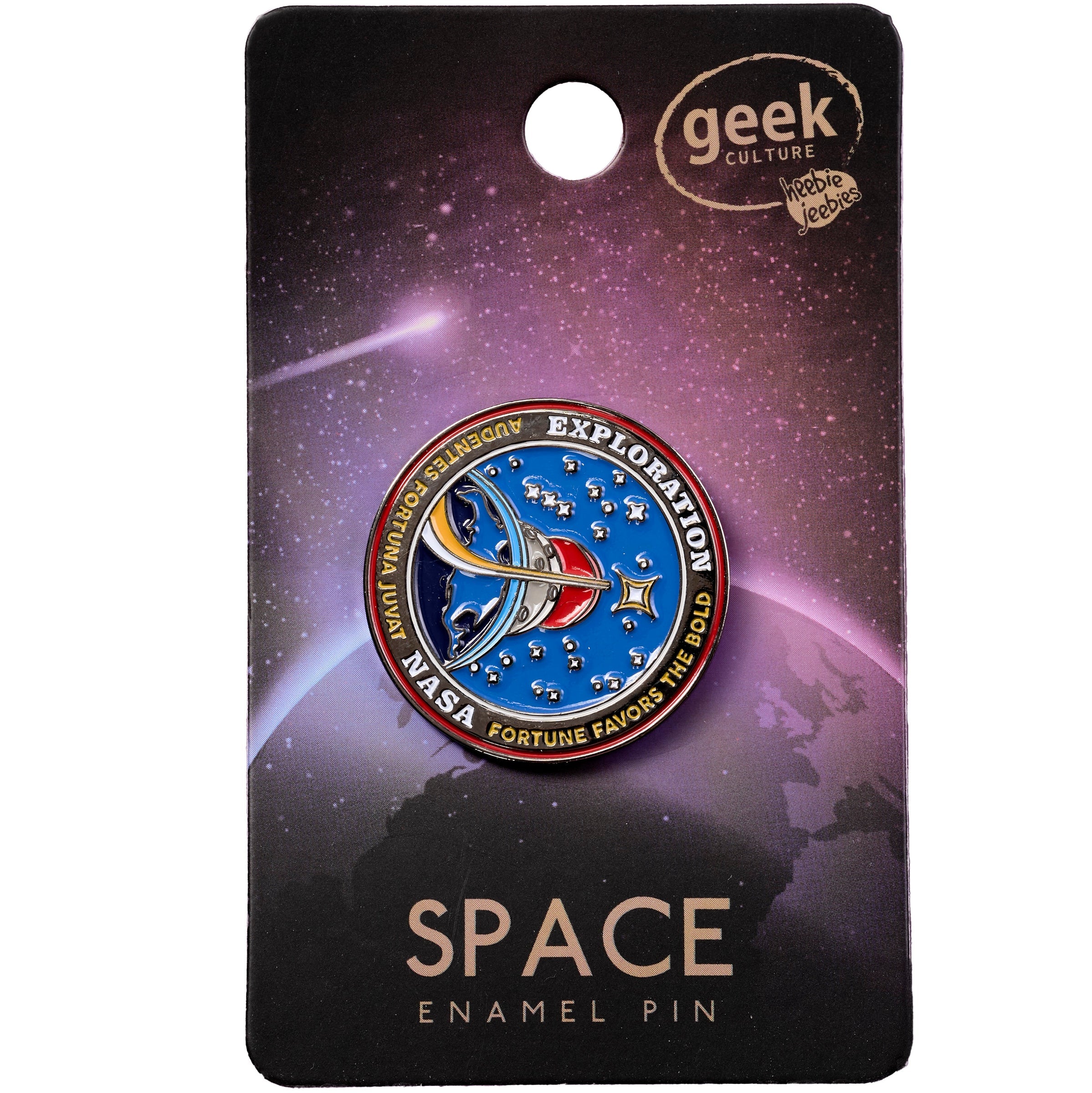 Space Nasa's Exploration Enamel Pin