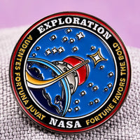 Space Nasa's Exploration Enamel Pin