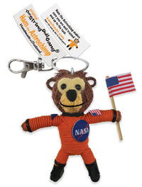 Ham the Astrochimp String Keychain