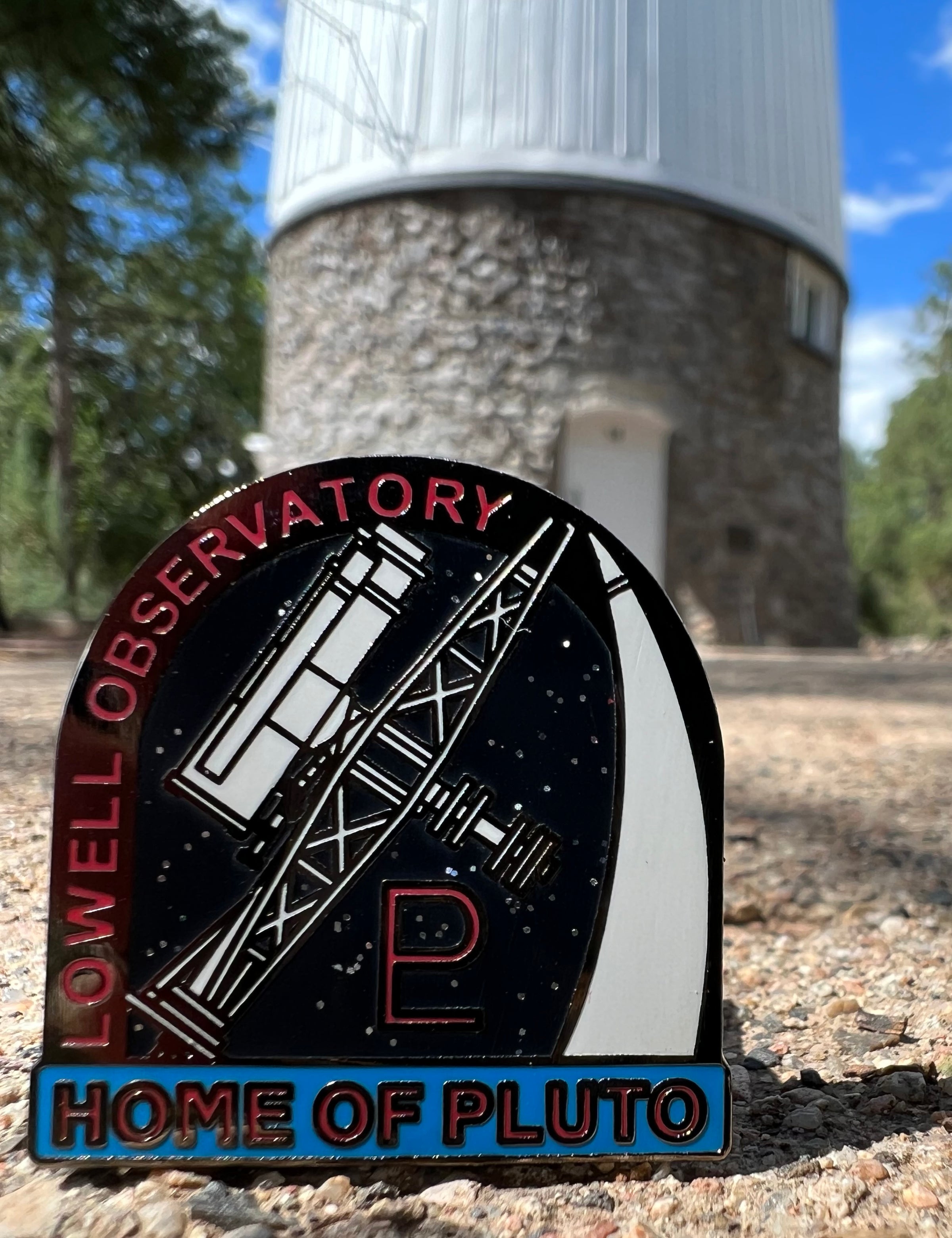 Home of Pluto Lapel Pin