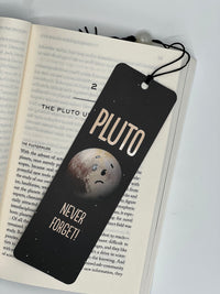 Pluto Never Forget! Bookmark