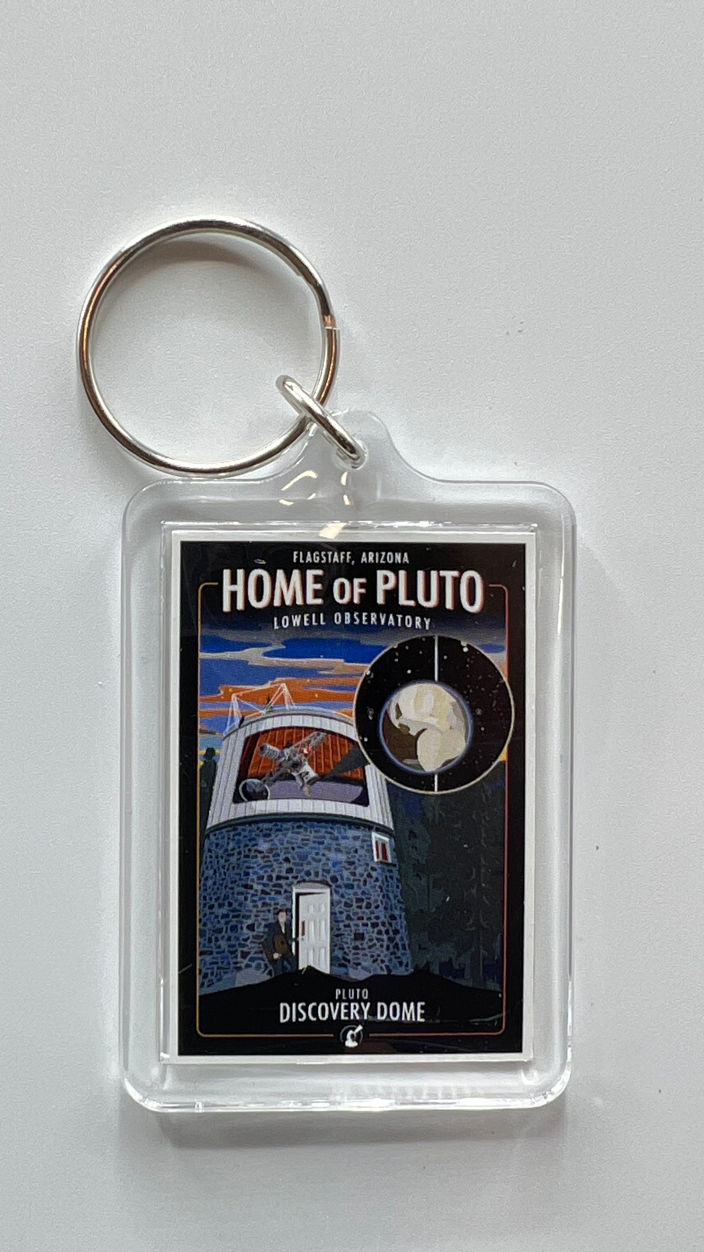 Home Of Pluto Keychain