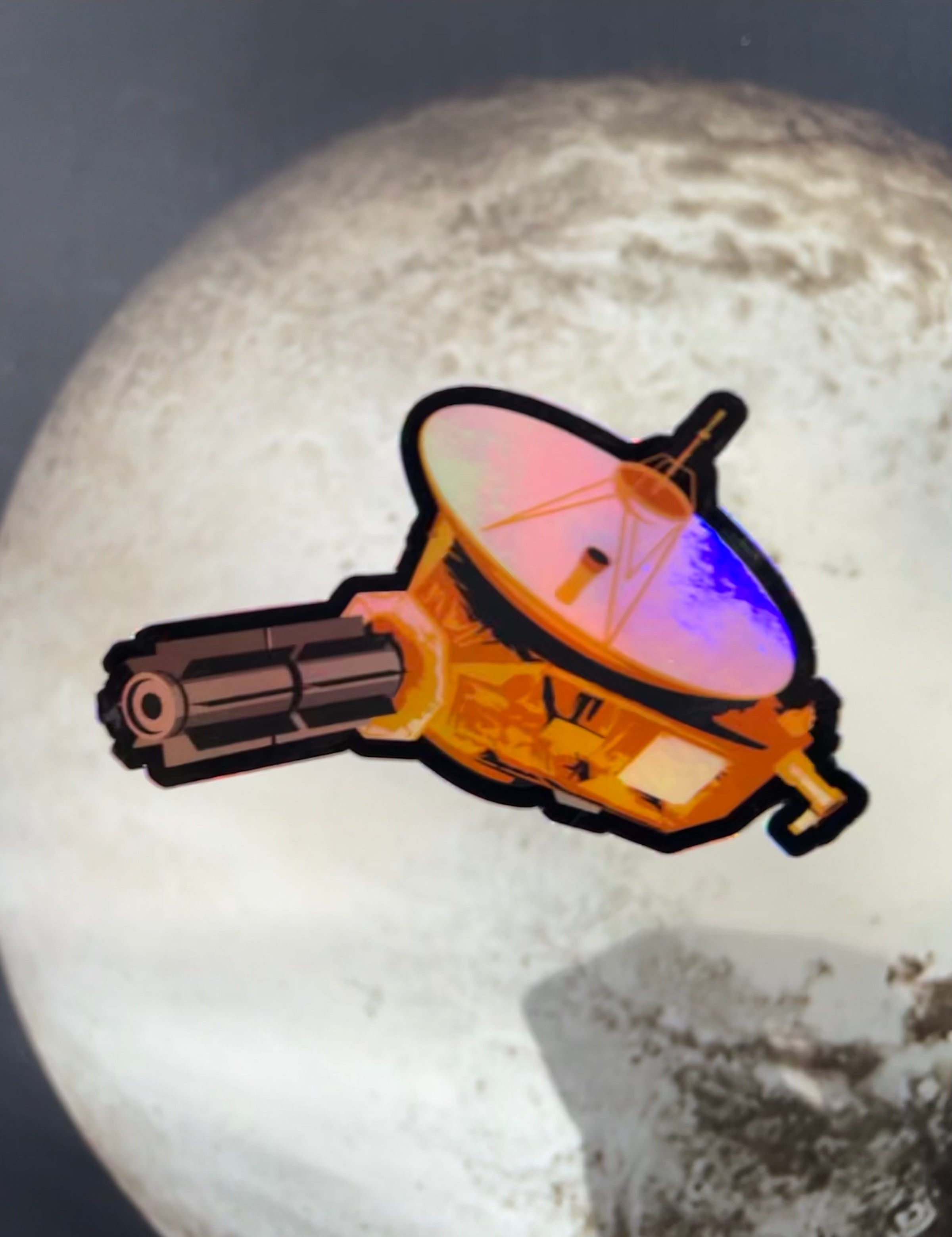 New Horizons Holographic Sticker