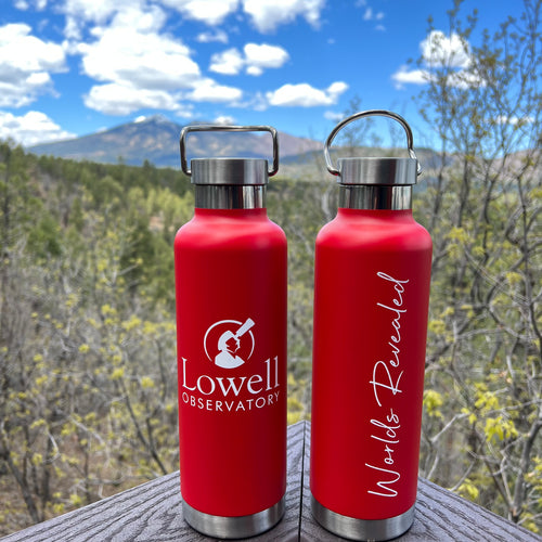 Lowell Observatory 24oz Red Bottle