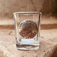 Lowell Benchmark Symbol Shot Glass
