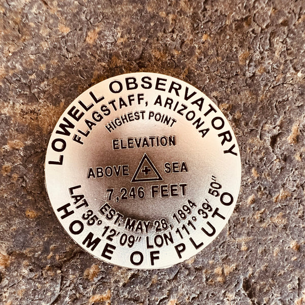 Lowell Benchmark Symbol Magnet
