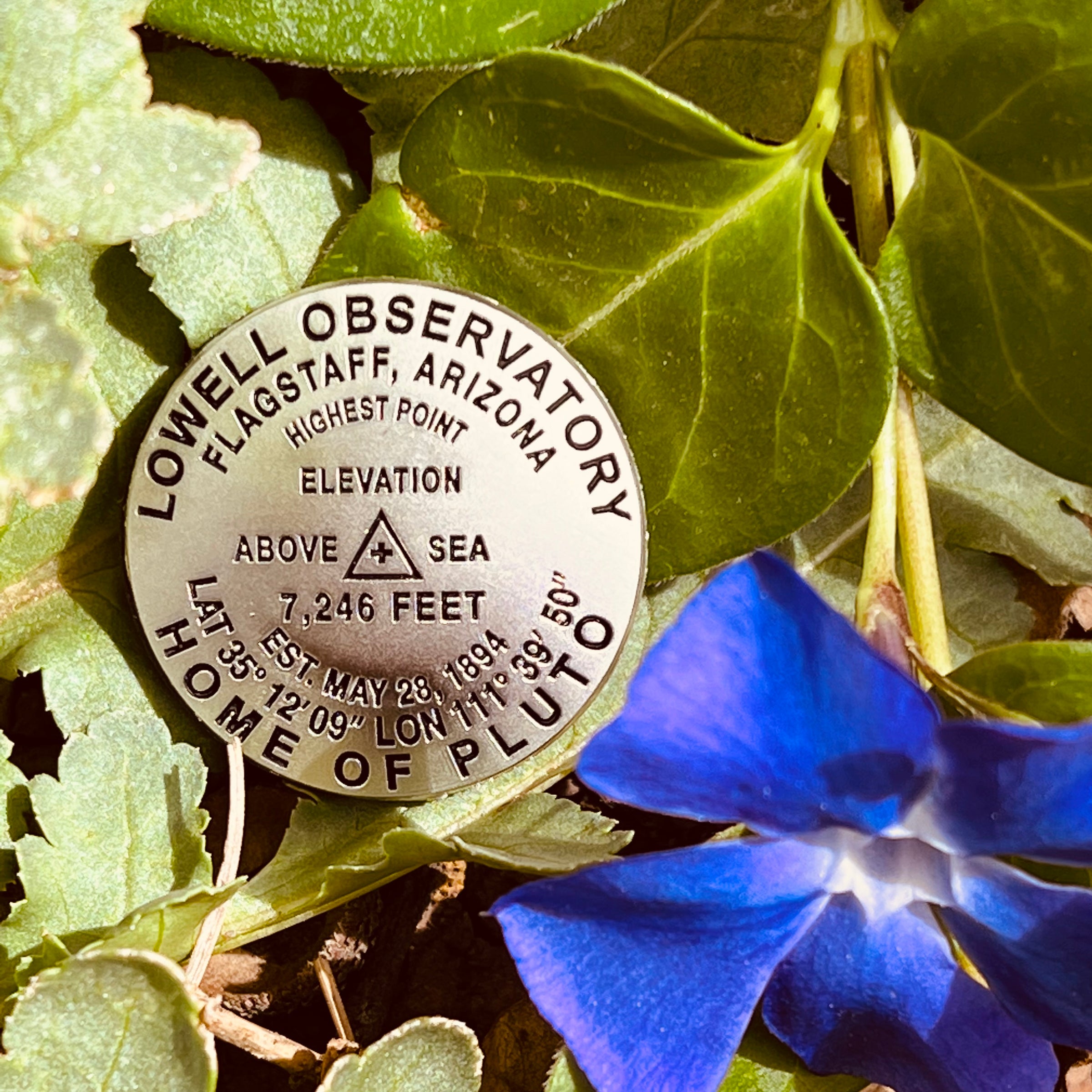 Lowell Benchmark Symbol Magnet