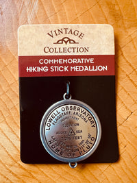 Lowell Benchmark Symbol Hiking Stick Medallion