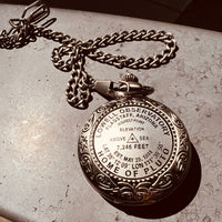 Lowell Benchmark Symbol Pocket Watch