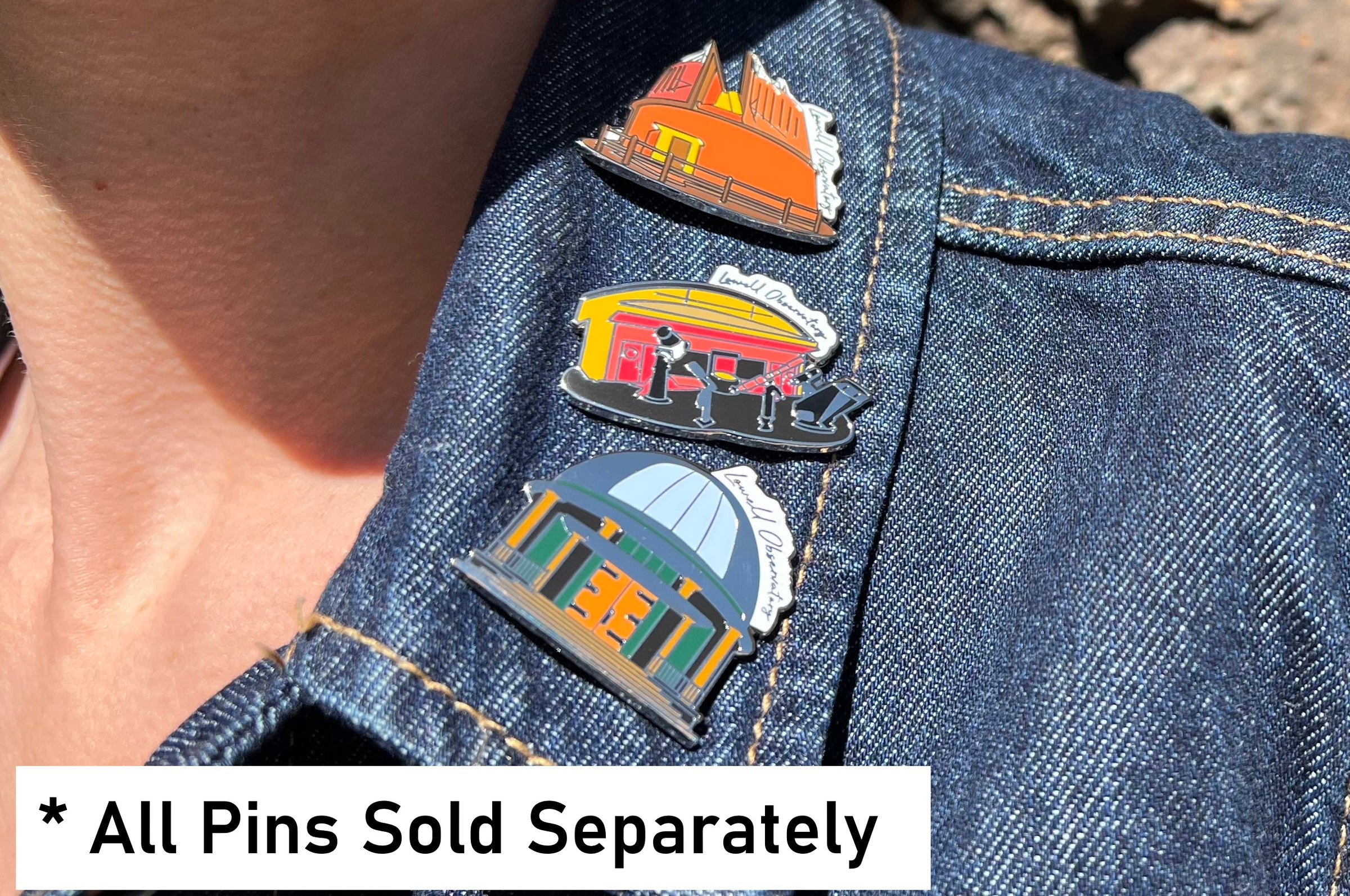 Giovale Open Deck Lapel Pin