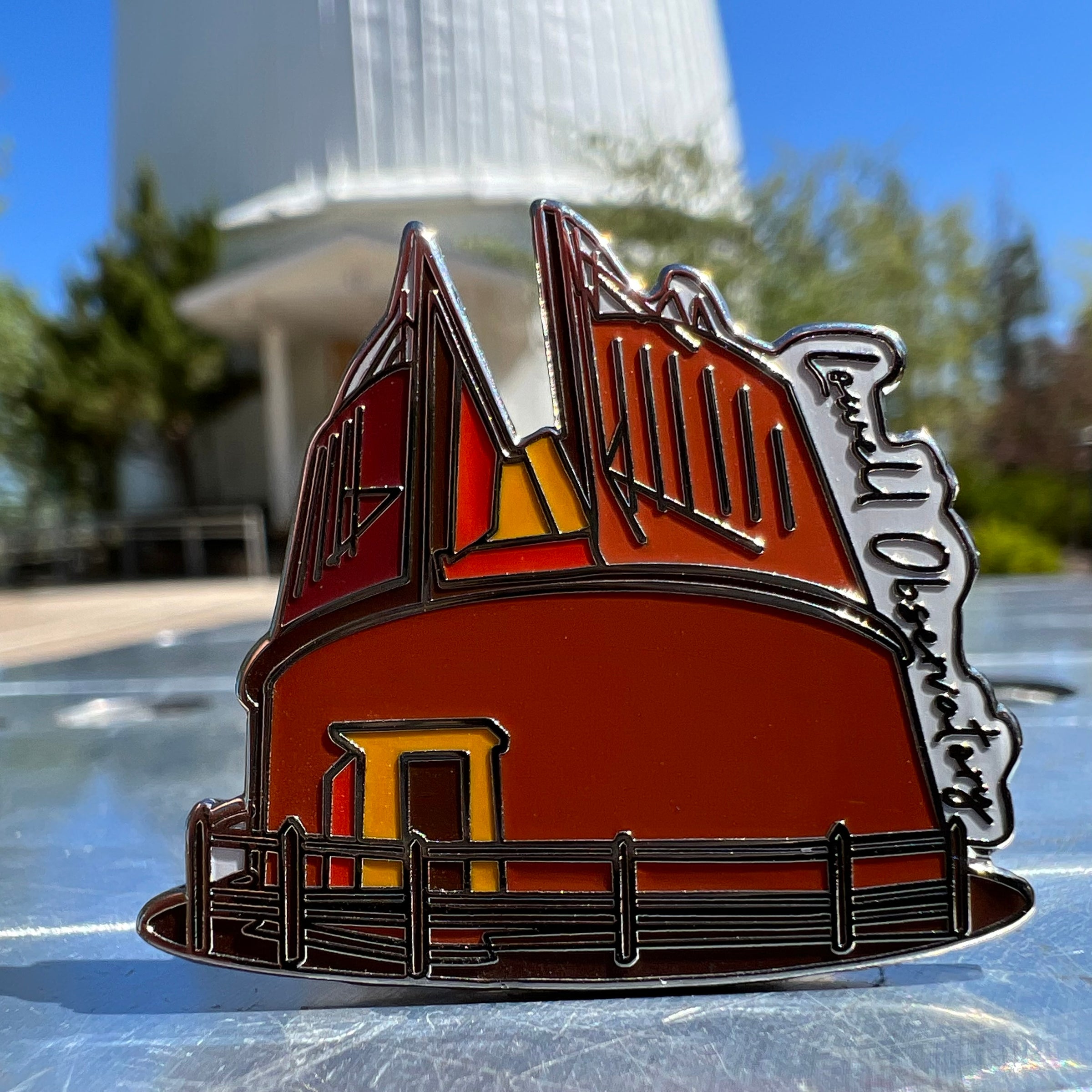 Clark Telescope Lapel Pin