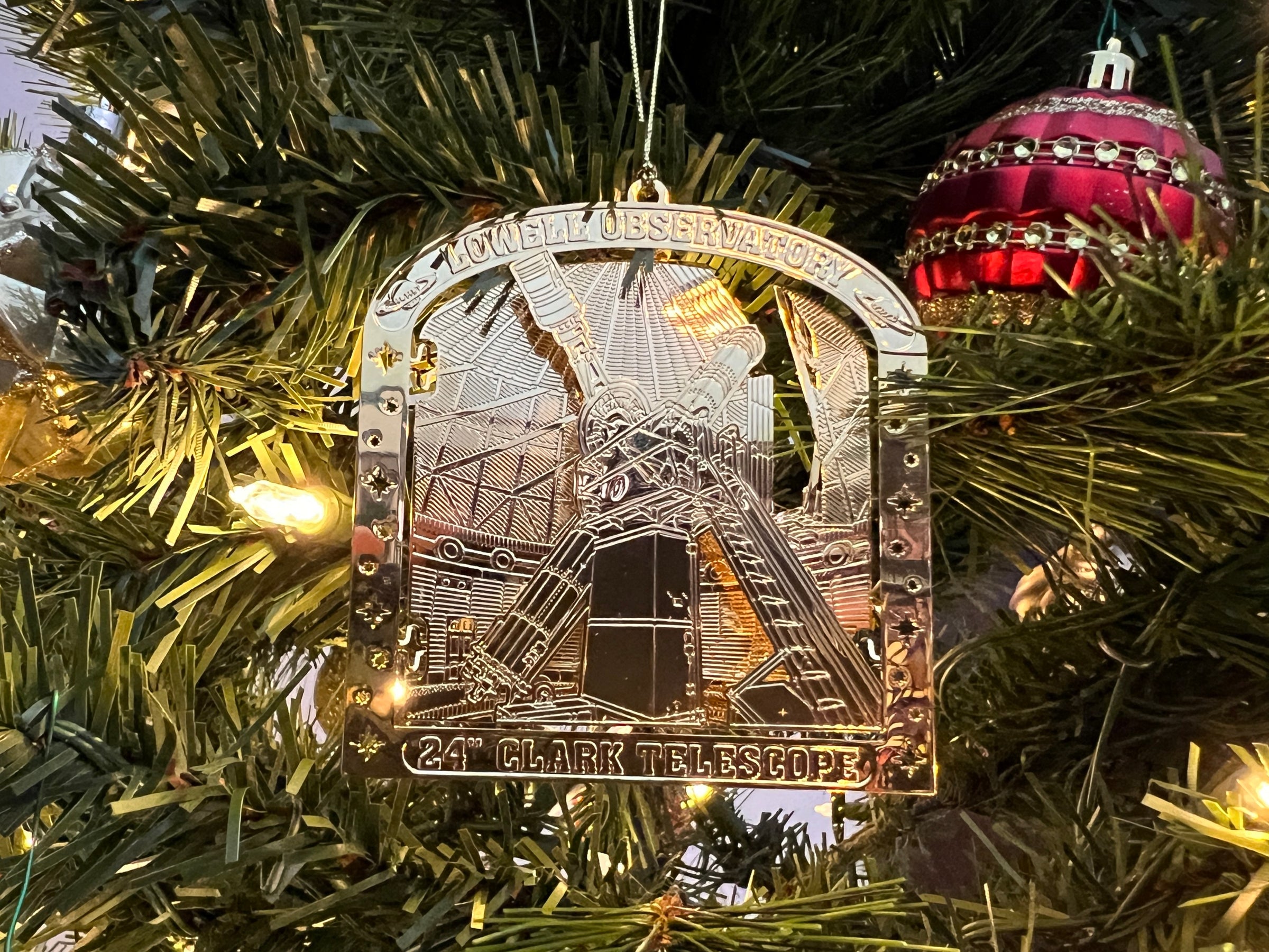 Clark Telescope Ornament
