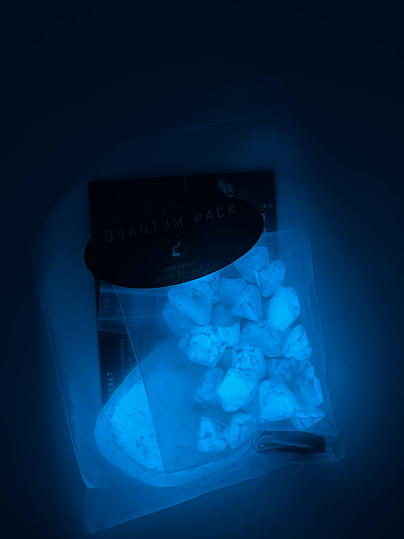 Glow Stone Boulder Pack - Blue