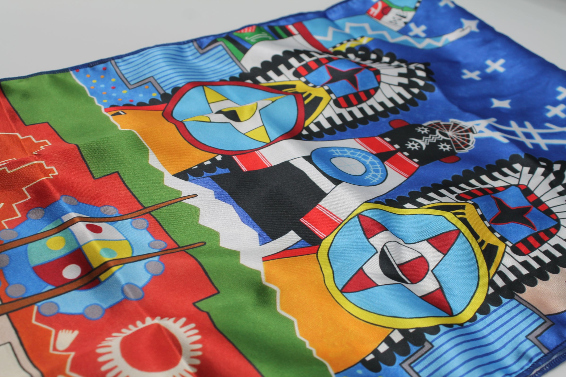 Gerald Dawavendewa Indigenous Astronomy Mural Scarf