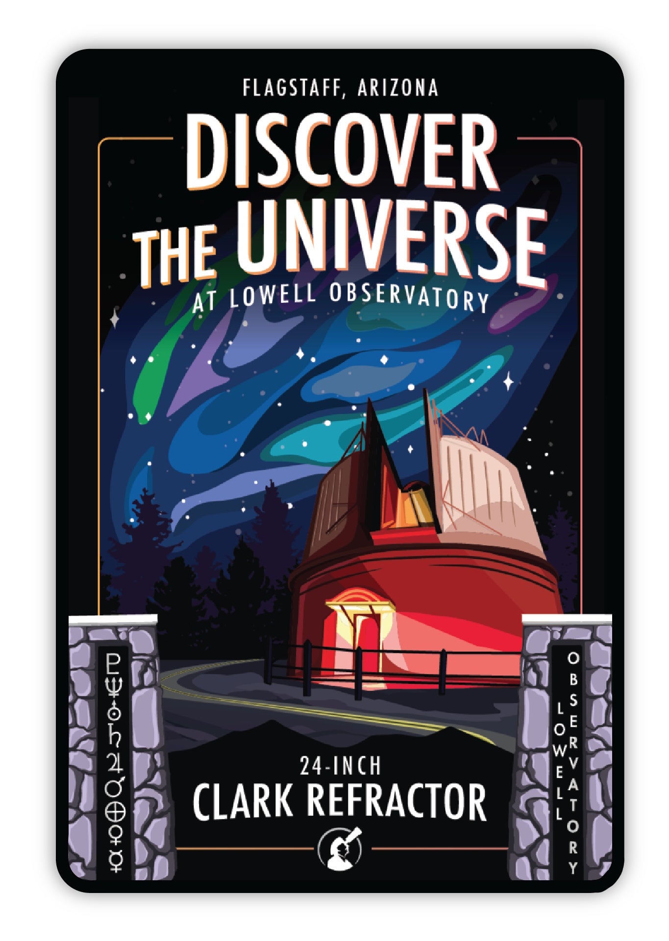 Discover The Universe Sticker