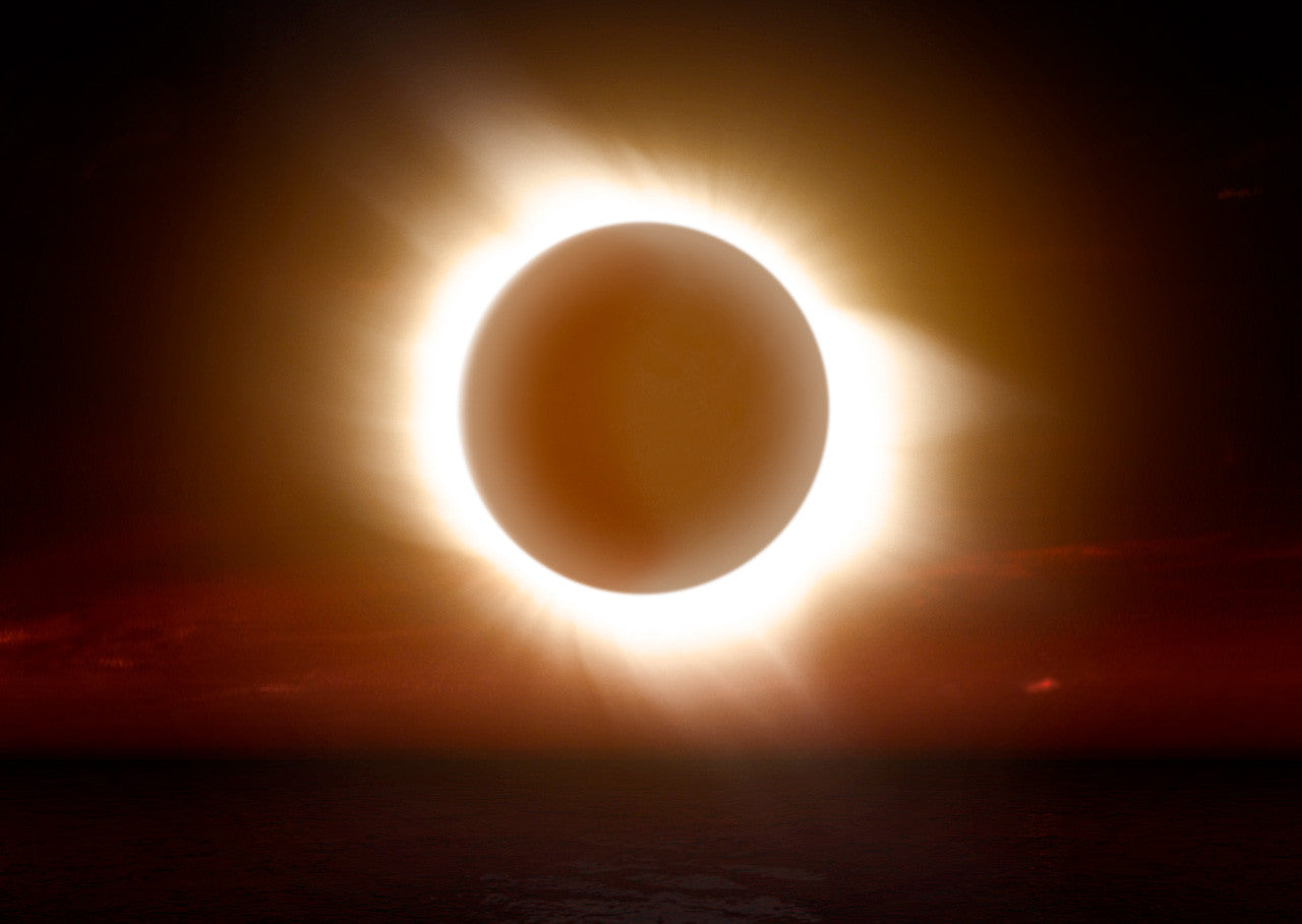 Authentic Cards Solar Eclipse - Magnet