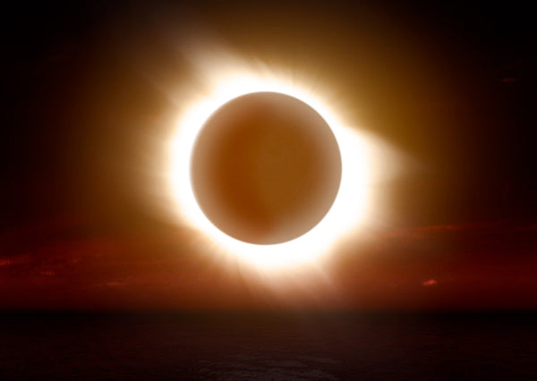 Authentic Cards Solar Eclipse - Magnet