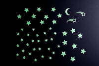 Starry Night Glow In The Dark Wall Stickers
