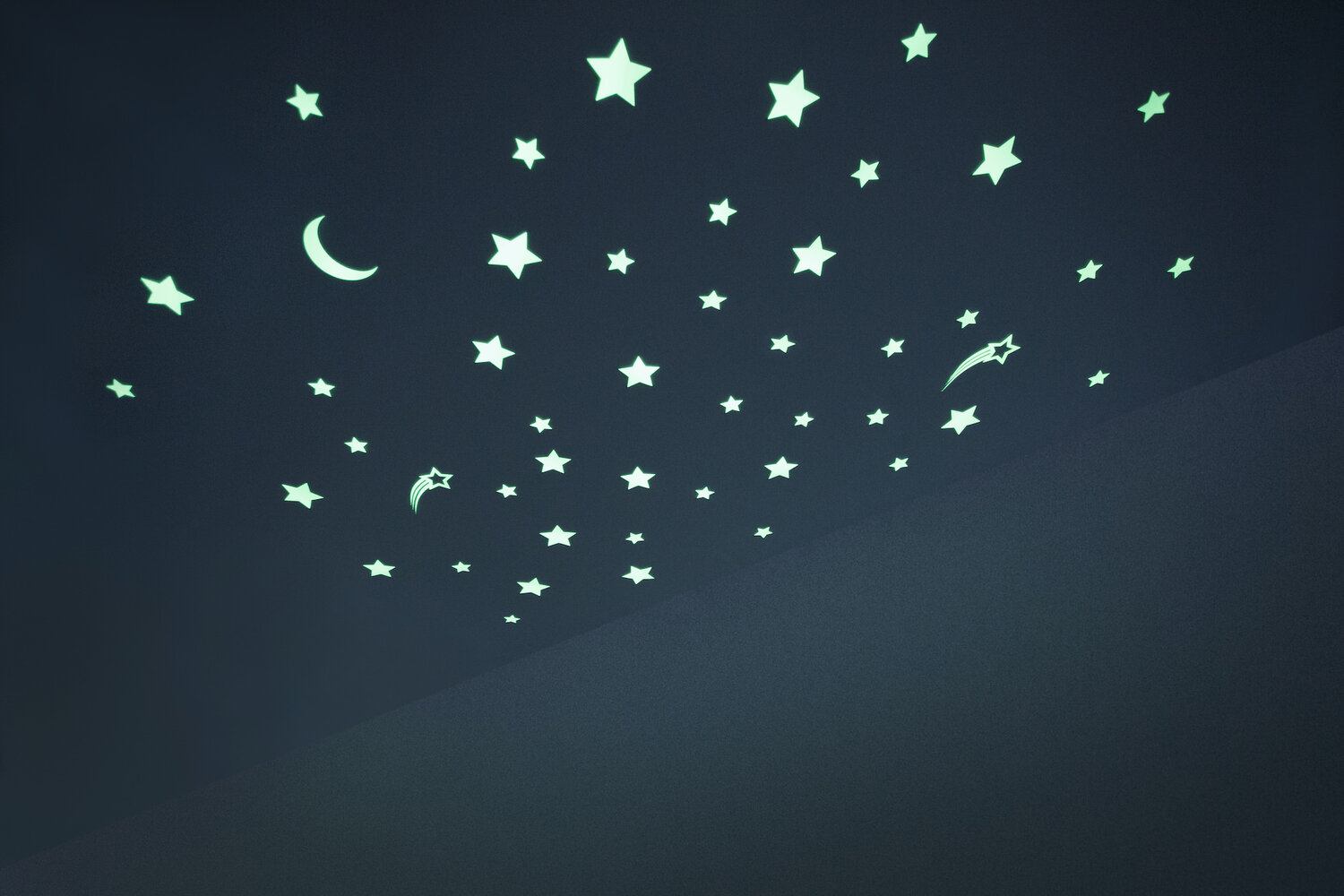 Starry Night Glow In The Dark Wall Stickers