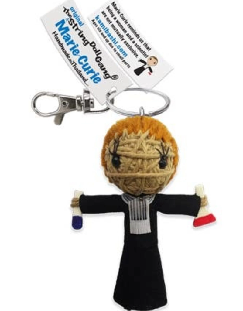 Marie Curie String Keychain
