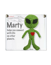 Marty the Alien String Keychain