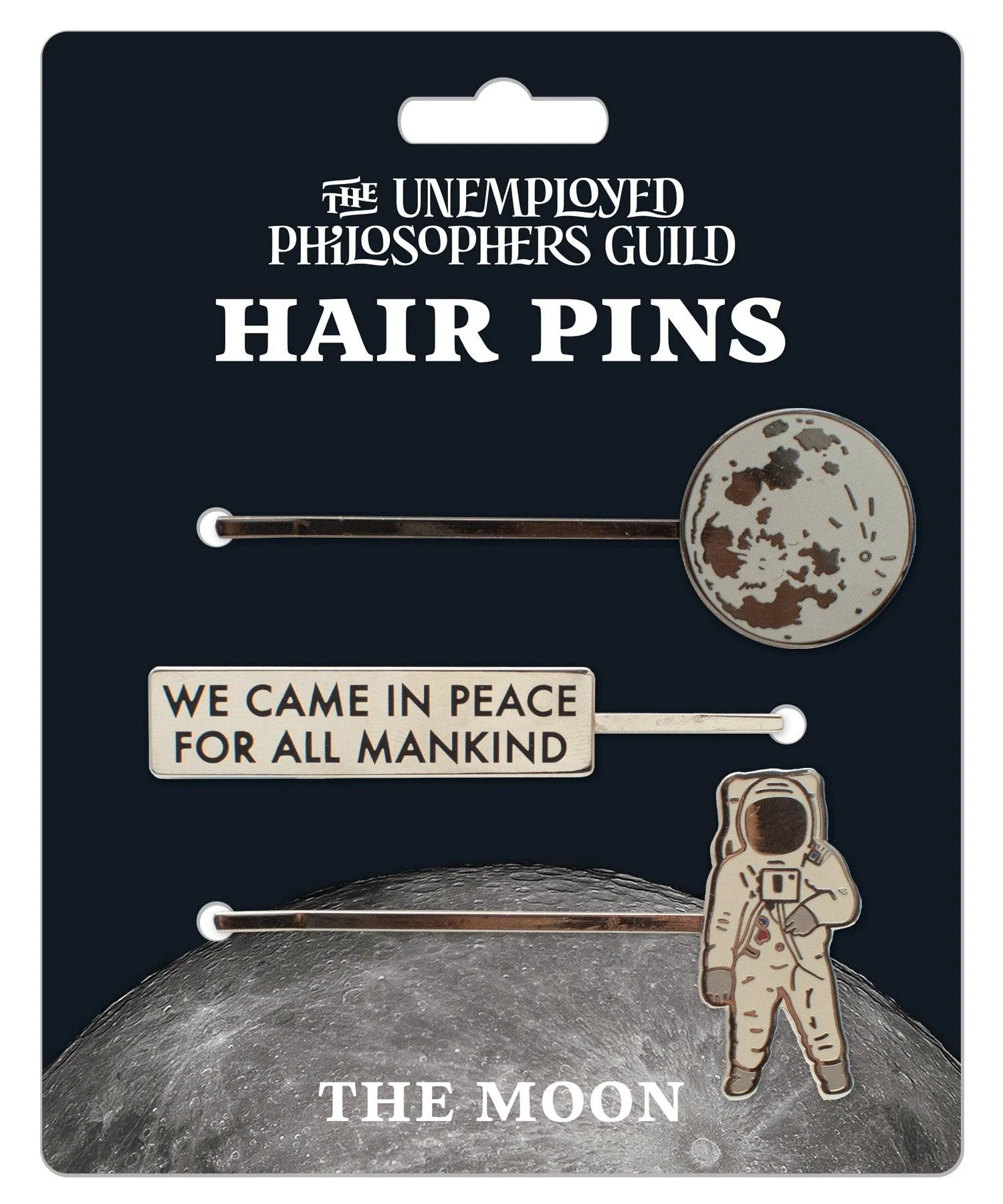Moon Hair Pins Set