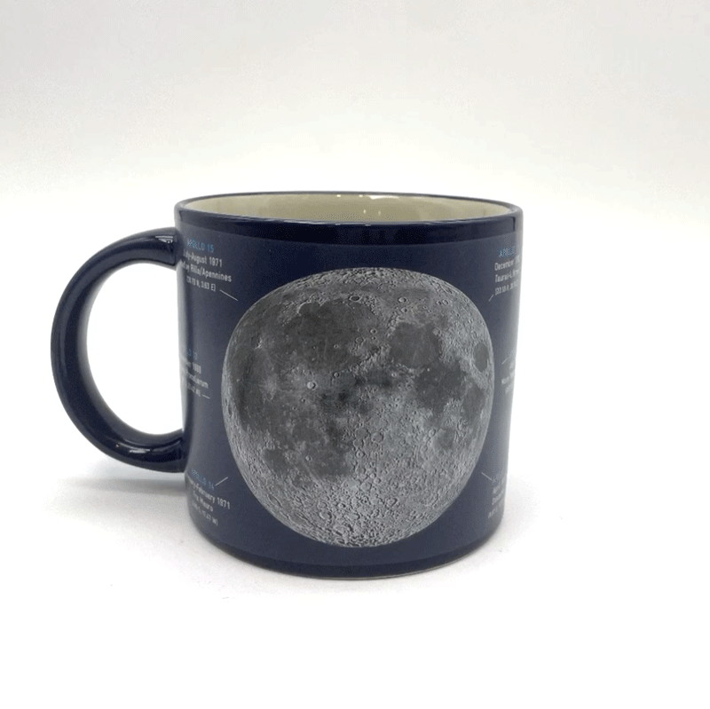Moon Heat-Changing Mug 10oz