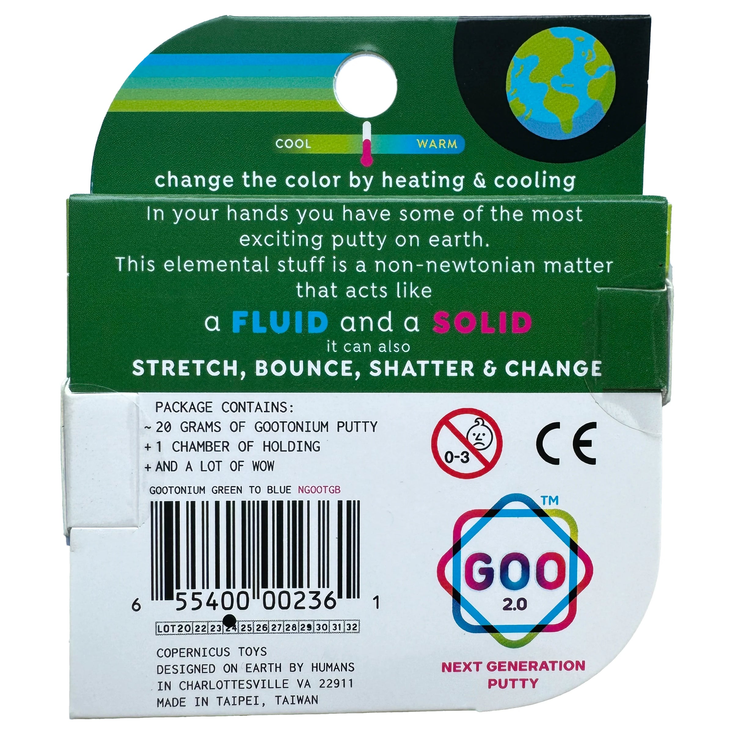 Gootonium: Thermo Green to Blue
