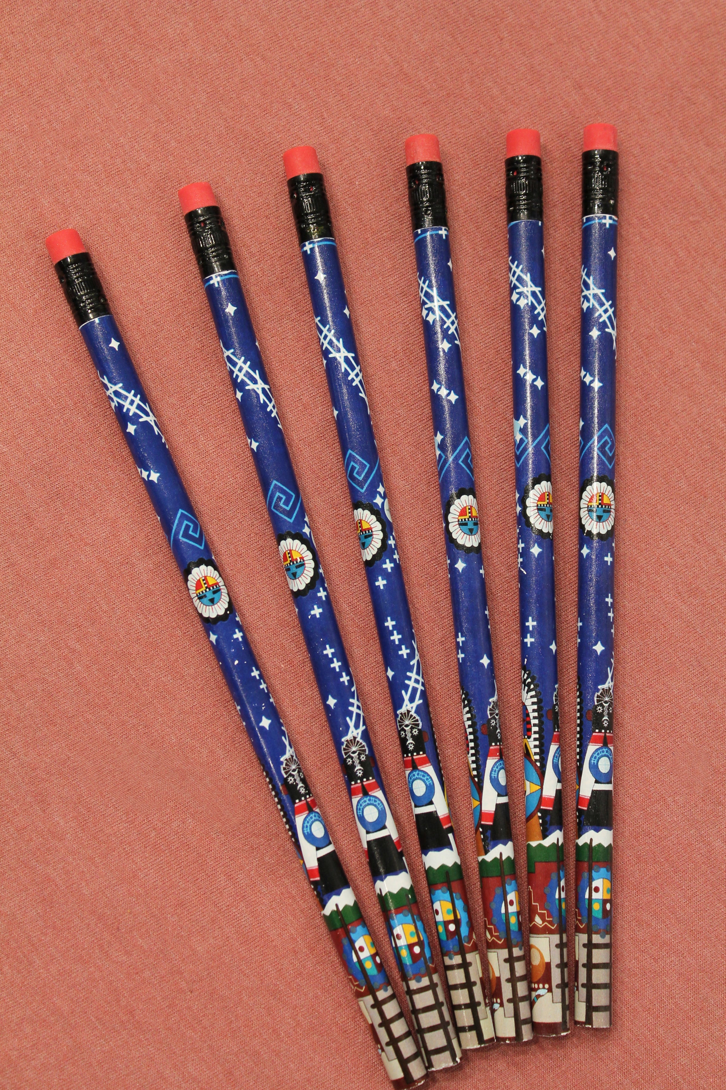 Gerald Dawavendewa Indigenous Astronomy Mural Pencil