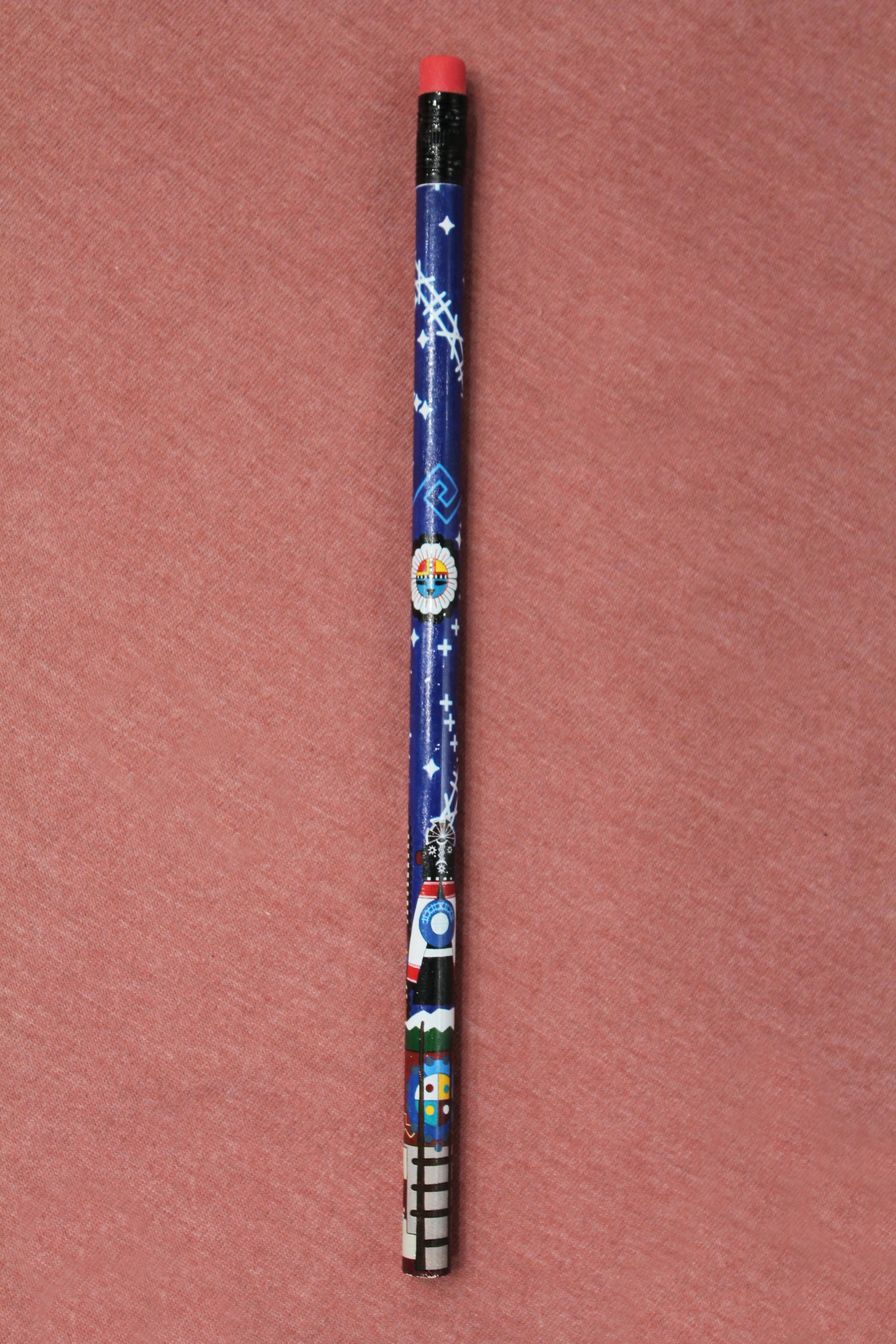 Gerald Dawavendewa Indigenous Astronomy Mural Pencil