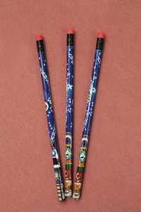 Gerald Dawavendewa Indigenous Astronomy Mural Pencil