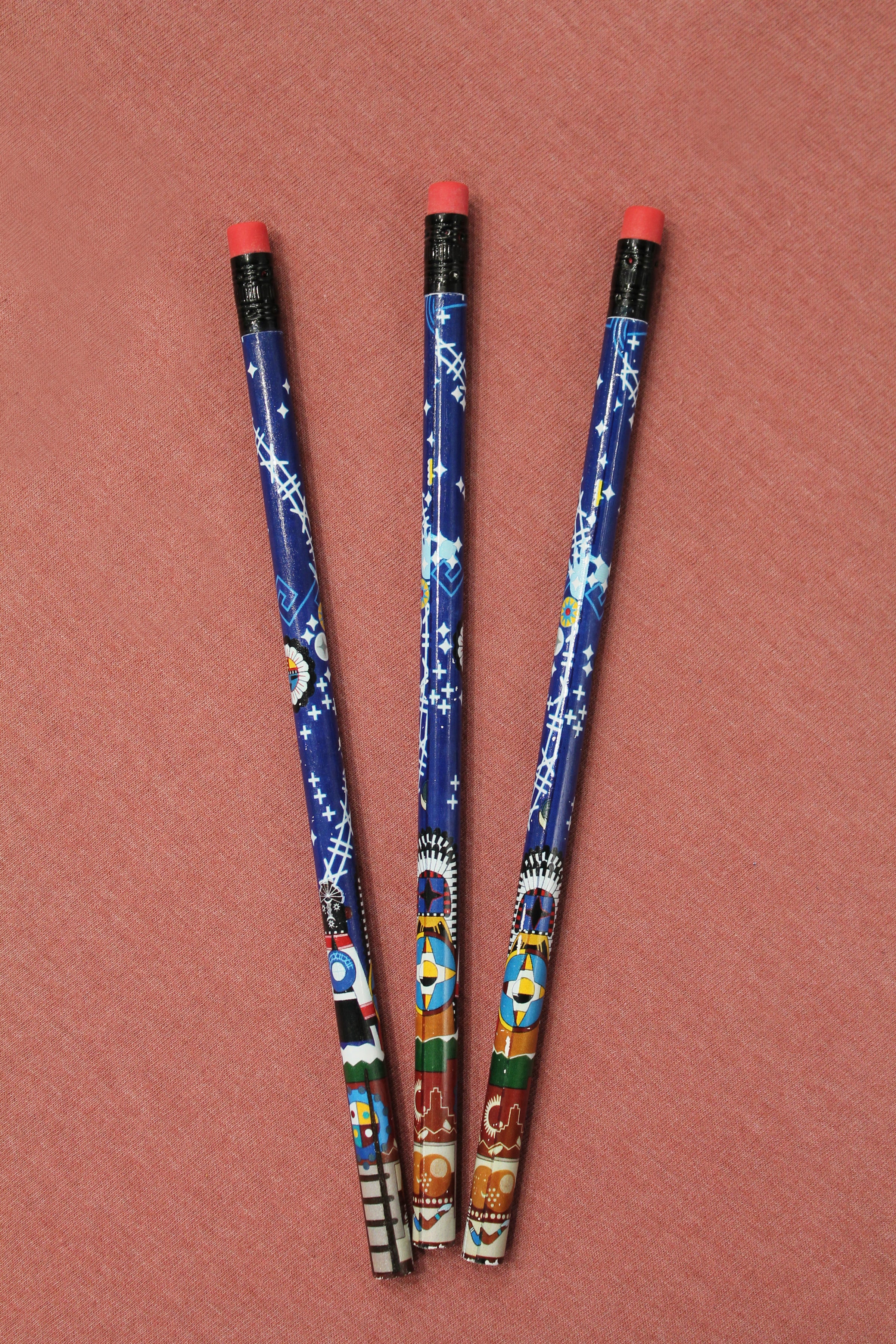 Gerald Dawavendewa Indigenous Astronomy Mural Pencil