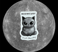 Solar Hiss-tem Cat Stickers