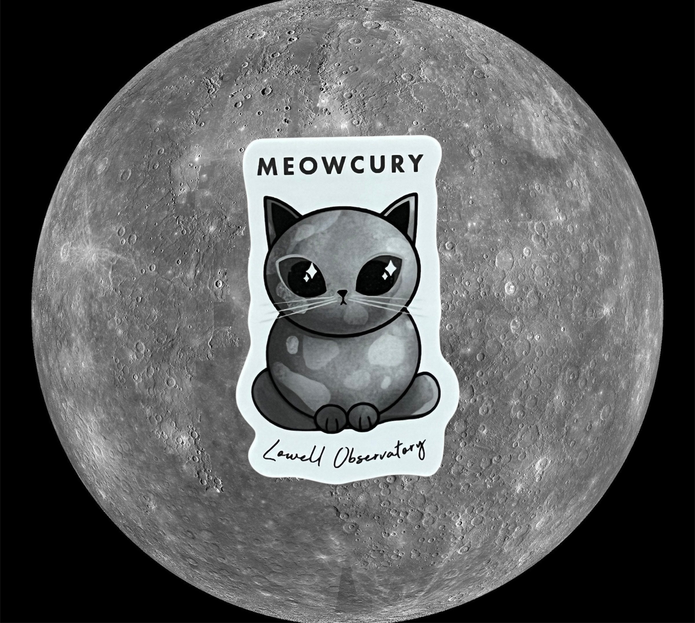 Solar Hiss-tem Cat Stickers