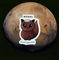 Solar Hiss-tem Cat Stickers