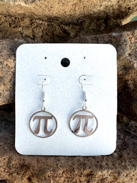 Pi earrings