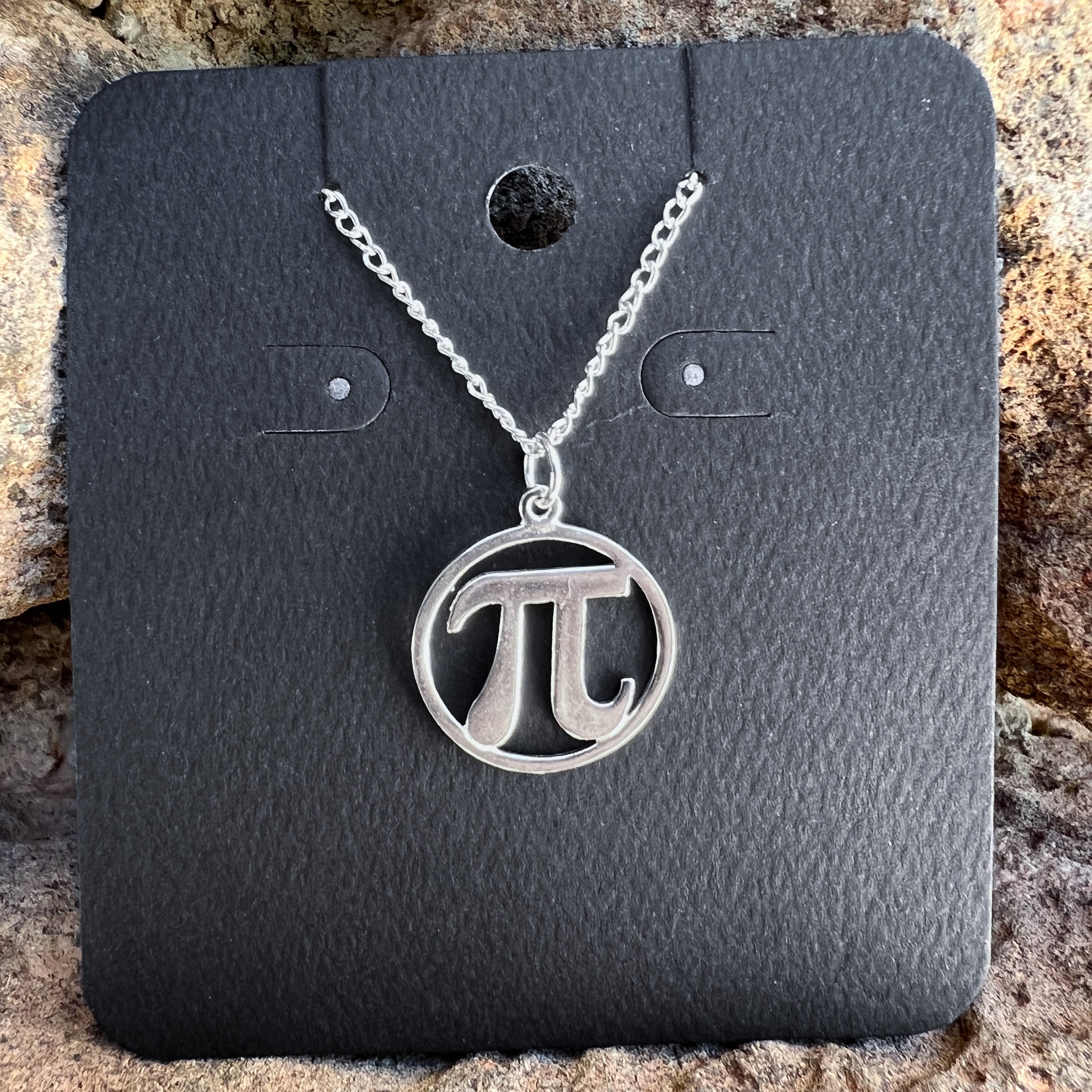 DISC - PI Pendant Silver