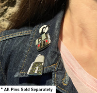 Pluto Dome Lapel Pin