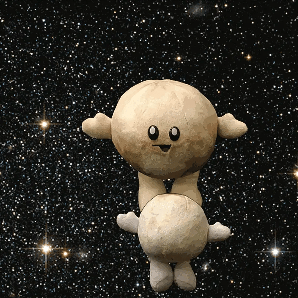 Pluto & Charon Plush Buddy
