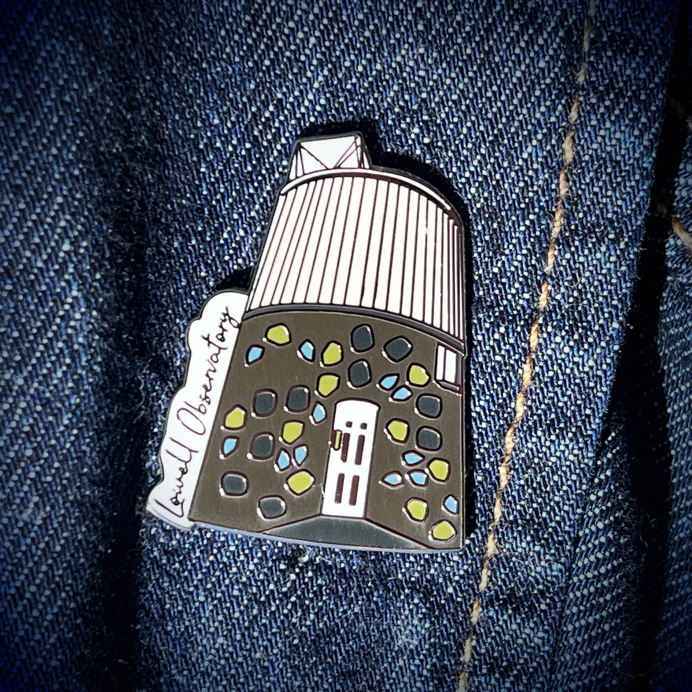 Pluto Dome Lapel Pin
