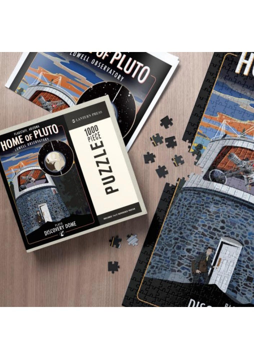 1000 Piece Home Of Pluto Puzzle | Lowell Observatory – StarrySkiesShop