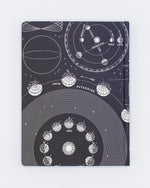 Solar System Hardcover Notebook - Lined/Grid